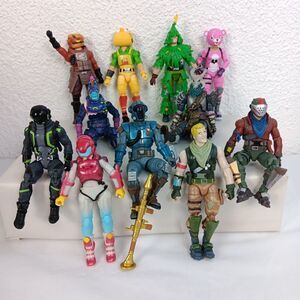 Jazwares Hasbro Fortnite Action Figure Lot of 11 Mixed Characters Toys
